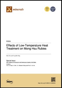 Effects of low-temperature heat treatment on Mong Hsu rubies